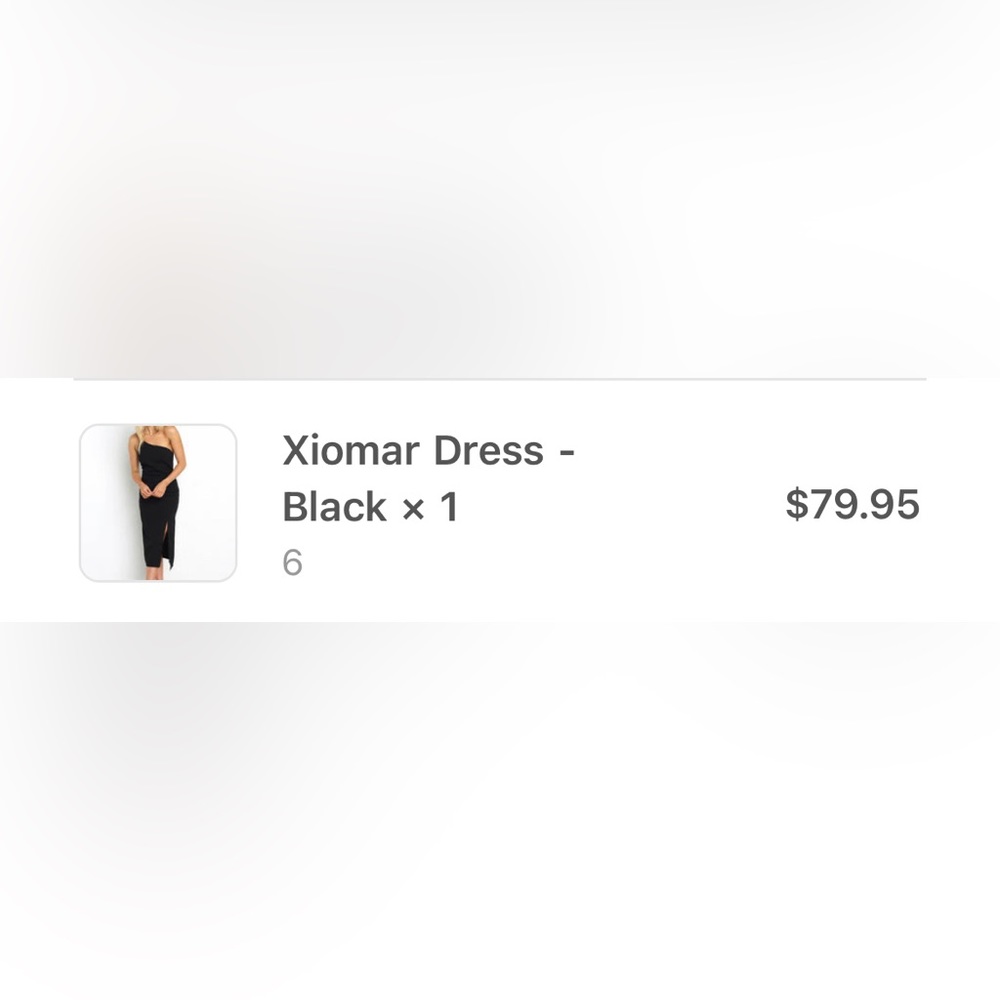 Petal and pup xiomar one shoulder dress Size 6, Black